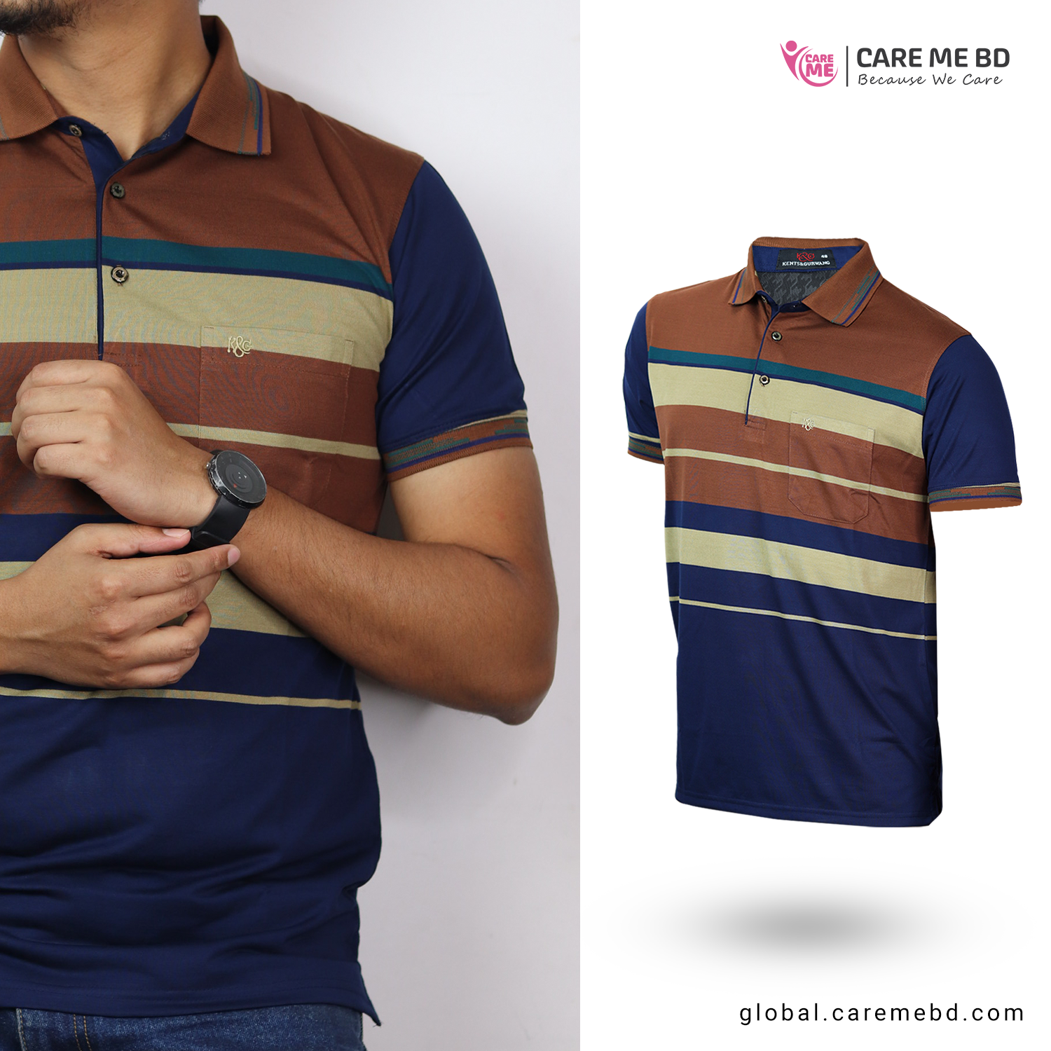 Soft Cotton Polo T-shirt for Men