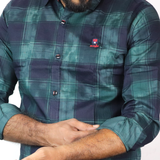 Men's Trendy Checkered Casual Full Shirt