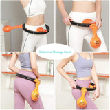 Adjustable Auto Counting Belly Reducer Waist Ring Hoop (6547424870434)