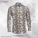 Floral Printed Comfortable Casual Full Shirt
