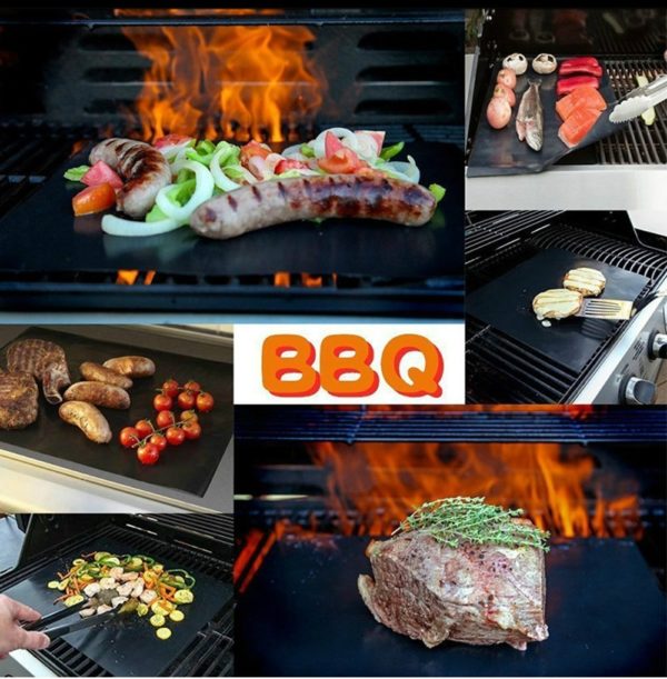 BBQ Grill Mat ( Set of 2 ) (4324474880034)