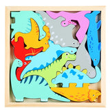 Cartoon Animal Fruit Educational Puzzle Toy
