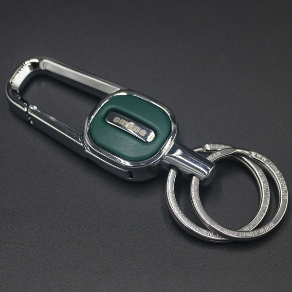 Stainless Steel Key Holder with Ring Care Me
