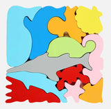 Cartoon Animal Fruit Educational Puzzle Toy