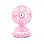 Portable Rechargeable Table Mini Fan With Water Sprayer