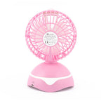 Portable Rechargeable Table Mini Fan With Water Sprayer