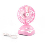 Portable Rechargeable Table Mini Fan With Water Sprayer