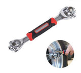 Universal 8-in-1 360 Degree 6-Point Tiger Wrench Repair Tools