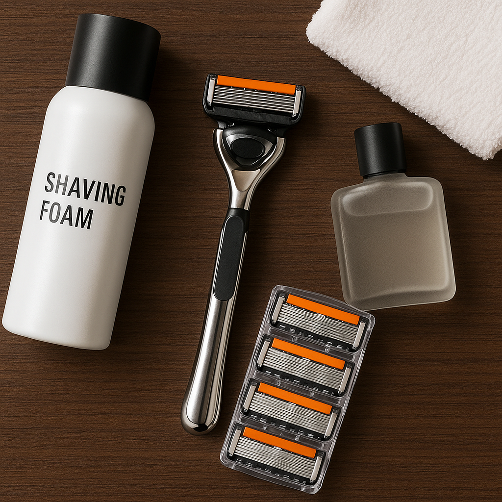 Premium Five-Layer Men’s Shaver ( With 4 Heads )