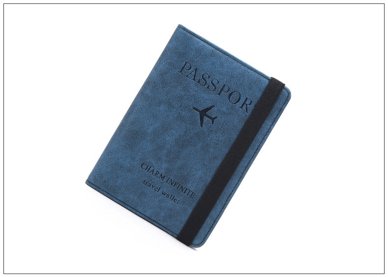 RFID Vintage Business Passport Covers Holder
