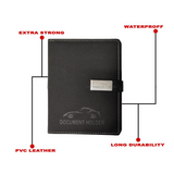 Synthetic Leather Documents And License Holder