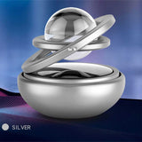 Double Ring Solar Car Perfume with Boll