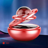 Double Ring Solar Car Perfume with Boll