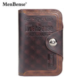 Mens Tri-fold Premium Wallet With Coin Pocket