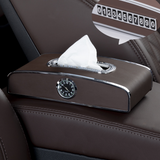 Car creative instrument panel tissue box