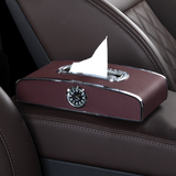 Car creative instrument panel tissue box