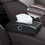 Car creative instrument panel tissue box