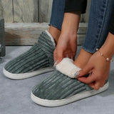 Indoor-Outdoor Fluffy Warm Slippers