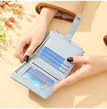 Crocodile Pattern Compact Wallet for Women