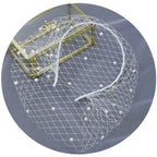 Elegant Bride Mesh Veil Hairband