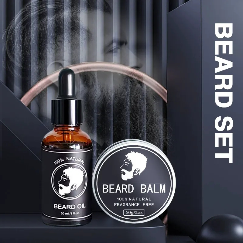 Men’s Beard Grooming Oil And Cream