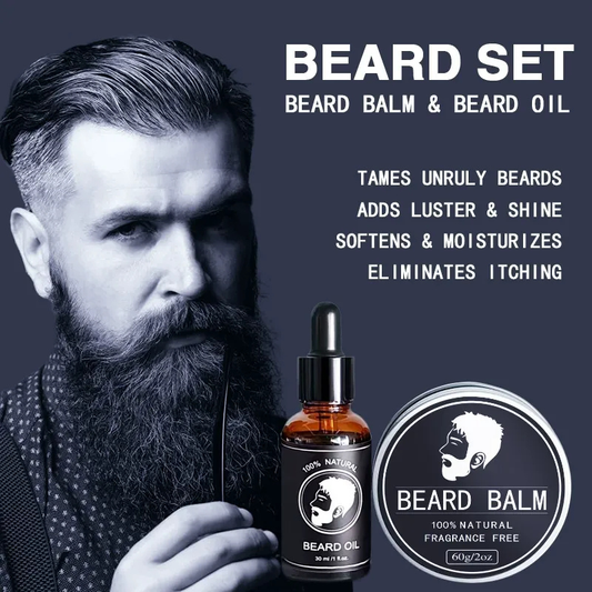 Men’s Beard Grooming Oil And Cream