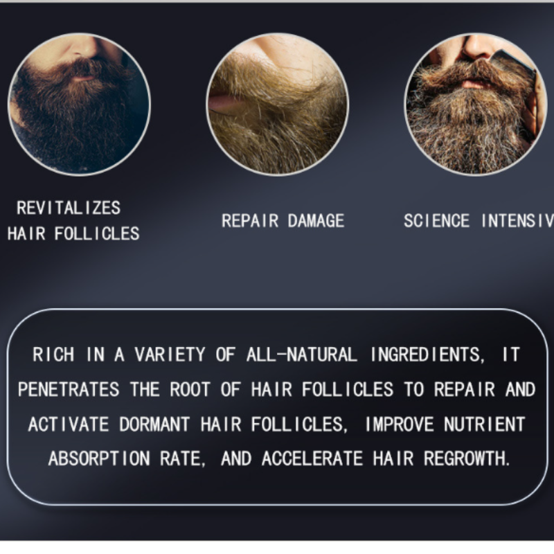Men’s Beard Grooming Oil And Cream