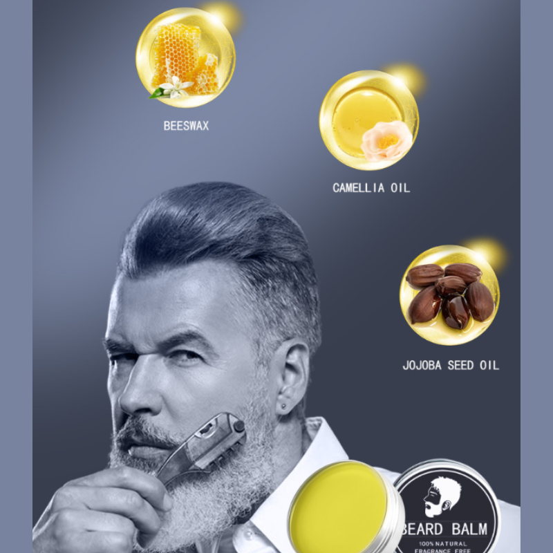 Men’s Beard Grooming Oil And Cream