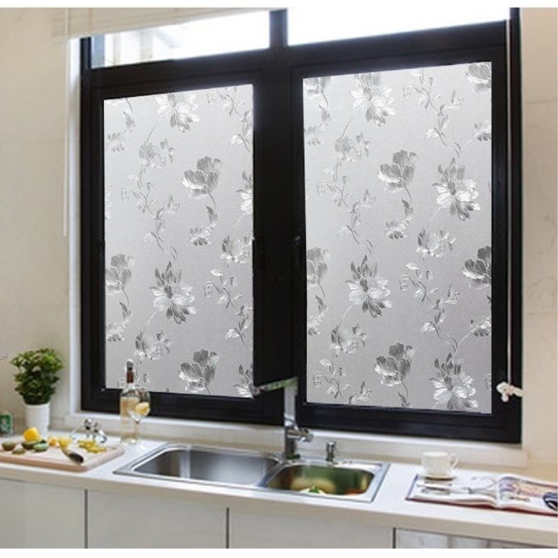 Frosted Anti-Peep Electrostatic Window Sticker