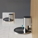 Hole-free Magnetic Adjustable Door Stopper