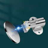 Hole-free Magnetic Adjustable Door Stopper