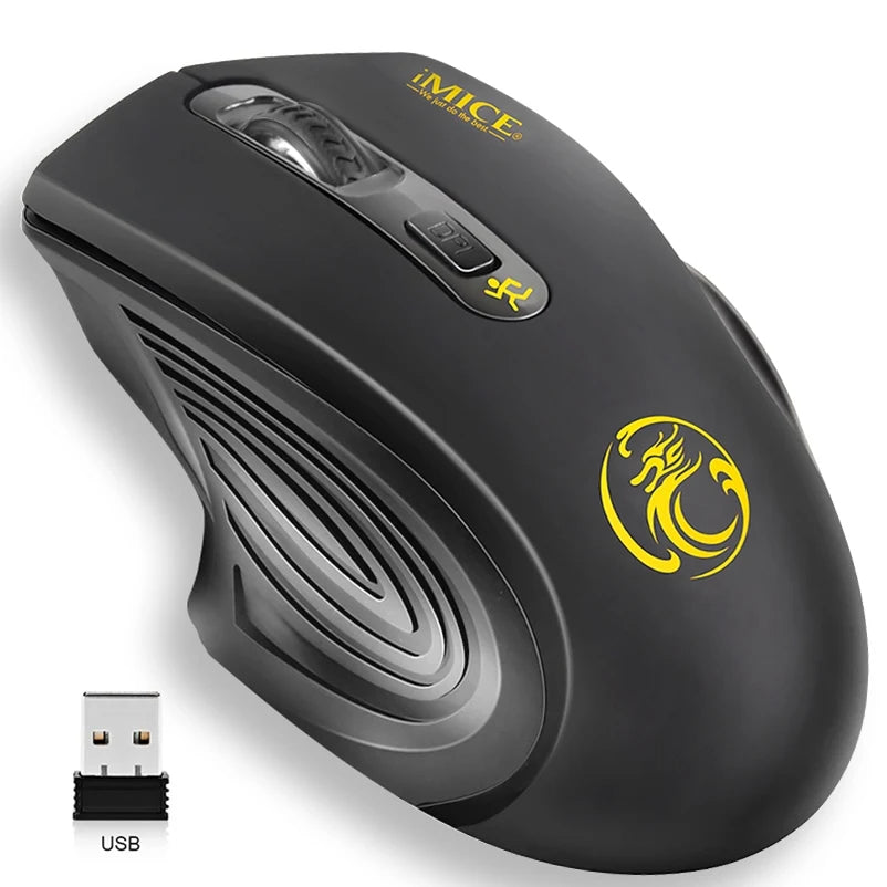 Silent USB Optical Wireless Mouse