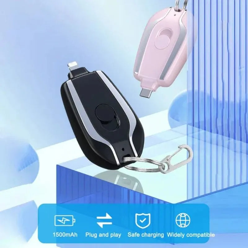 Emergency Keychain Phone Charger