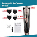 Kemei KM-9050 Rechargeable Hair And Beard Trimmer