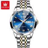 Olevs Stainless Steel Quartz Watch