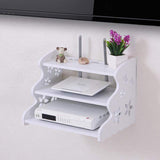 3 layer Wall Hanging Router storage Stand