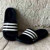 Men's Sripe Outer Wear Summer Slide