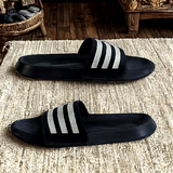 Men's Sripe Outer Wear Summer Slide