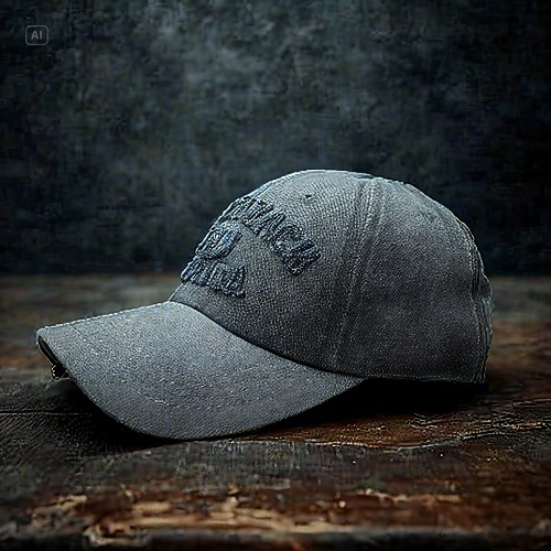 Vintage Miami Beach Embroidered Baseball Cap