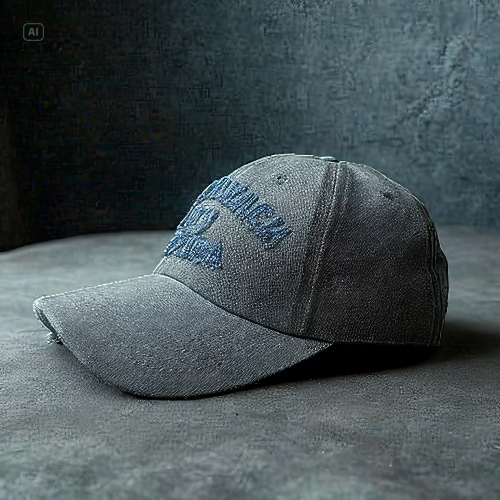 Vintage Miami Beach Embroidered Baseball Cap