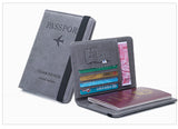 RFID Vintage Business Passport Covers Holder