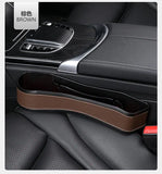 PU Leather Premium Car Seat Gap Organizer