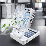 Multifunctional USB Solar Charging Fan