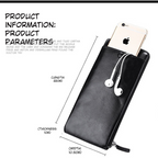 Trendy Youth Zipper Long Wallet