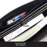 Trendy Youth Zipper Long Wallet