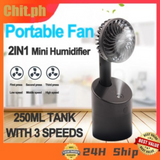 Multifunction Rechargeable Cooling Fan