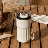 460ml Smart Thermos Coffee Cup with Digital Display