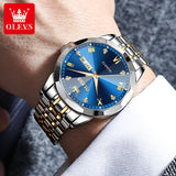 Olevs Stainless Steel Quartz Watch