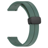 Magnetic Fold-over Silicone Smart Watch Strap