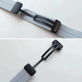 Magnetic Fold-over Silicone Smart Watch Strap